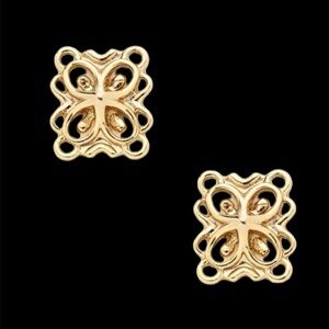 Kendra Scott Vintage Gold Devon Stud Earrings